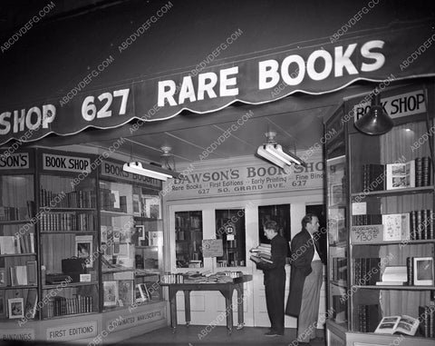 historic Los Angeles rare book store South Grand Ave 4b09-569