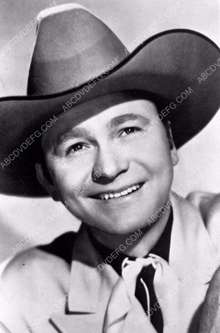 cowboy singing star Tex Ritter portrait 4b10-224