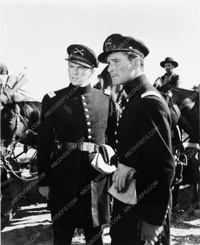 Errol Flynn Ronald Reagan film The Santa Fe Trail 4b10-372
