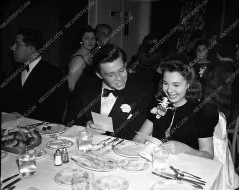 Jane Withers and date Hollywood dinner party 4b10-385