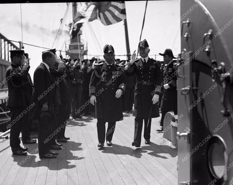 nautical historic Japanese Navy and officers dock San Pedro California 4b10-413