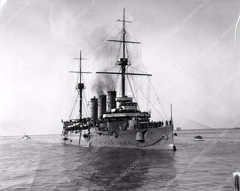 nautical historic Japanese Navy and officers dock San Pedro California 4b10-416