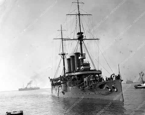 nautical historic Japanese Navy and officers dock San Pedro California 4b10-422