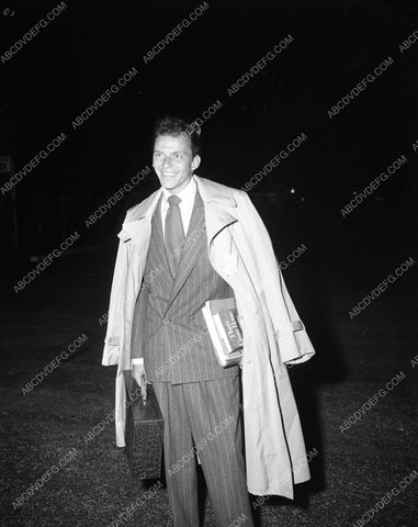 Frank Sinatra macked out on the baseball diamond 4b10-434