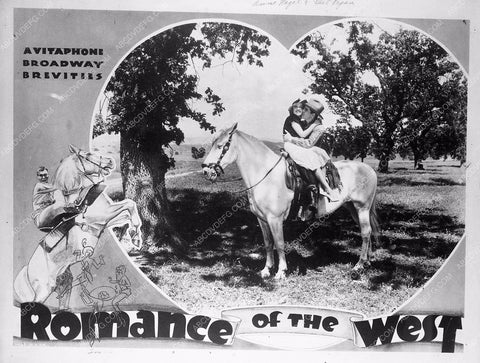 Phil Regan Dorothy Dare Vitaphone short subject Romance of the West 4b10-682