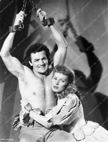 Maureen O'Hara Cornel Wilde At Swords Point 5000-27