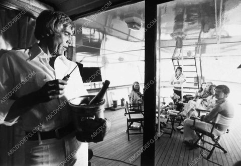 James Coburn and cast film The Last of Sheila 5073-08
