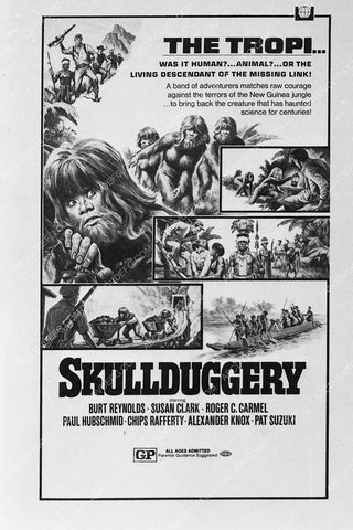 Burt Reynolds missing link film Skullduggery 5109-01