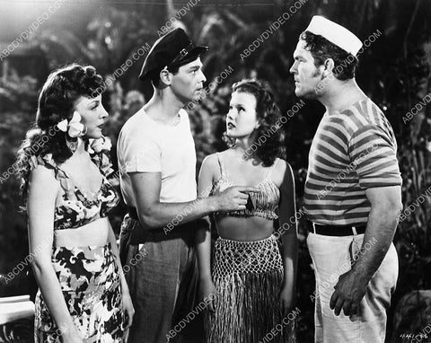 Margie Hart Robert Lowery Guinn Williams Gale Storm film Lure of the Islands 5253-08