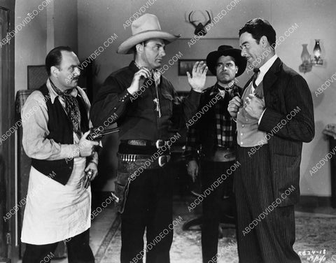Ray Corrigan John Merton Glenn Strange film Bullets and Saddles 5253-35
