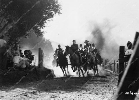 Behind the scenes filming of They Died with Their Boots On 5310-26