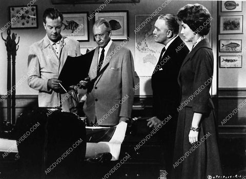 William Lundigan Julie Adams and cast film Underwater City 5491-35