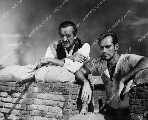 David Niven Charlton Heston film 55 Days at Peking 5583-09