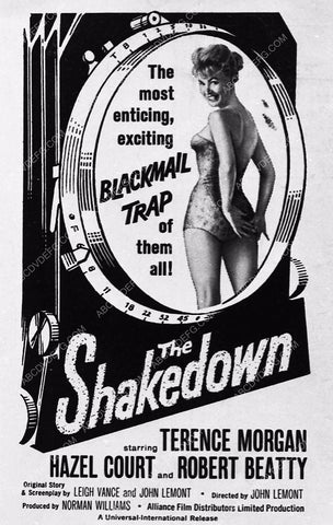 ad slick Hazel Court film The Shakedown 5597-26