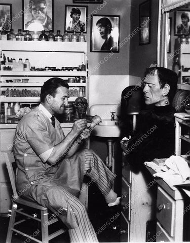 special fx makeup genius Jack Pierce in his workshop 5622-24