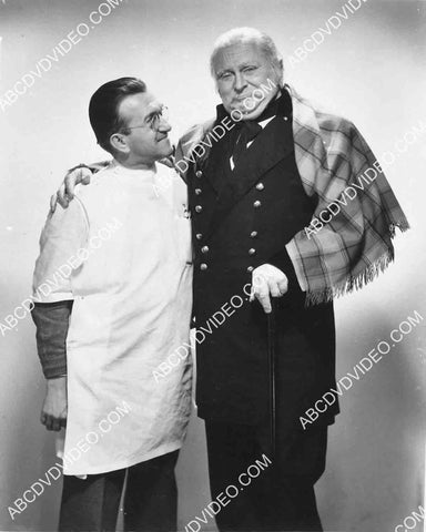 Jack Pierce poses with made-up Edward Arnold 5623a-15