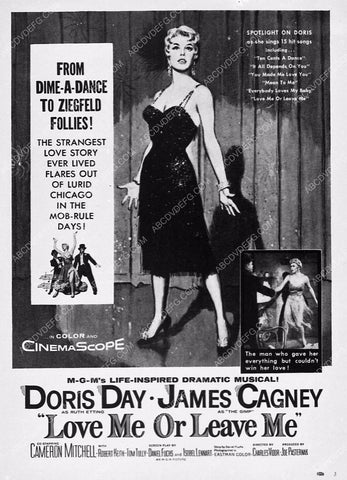 ad slick Doris Day film Love Me or Leave Me 5715-05