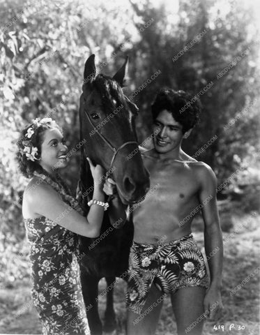 shirtless Mala Mamo Clark Robinson Crusoe of Clipper Island 5770-02