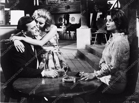 Robert Vaughn Senta Berger film The Spy with My Face 5884-24