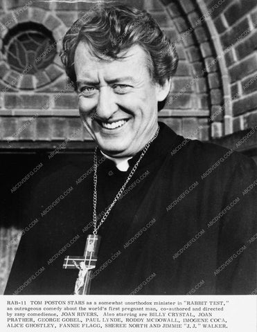 Tom Poston film Rabbit Test 5966-11