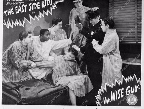 Huntz Hall Bobby Jordan Leo Gorcey East Side Kids film Mr. Wise Guy 5969-27