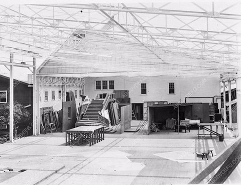 circa 1915 historic Los Angeles Hollywood exterior silent sets for Dixon Studios 6002-34