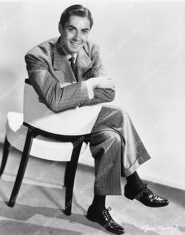 handsome Tyrone Power portrait 6016-19