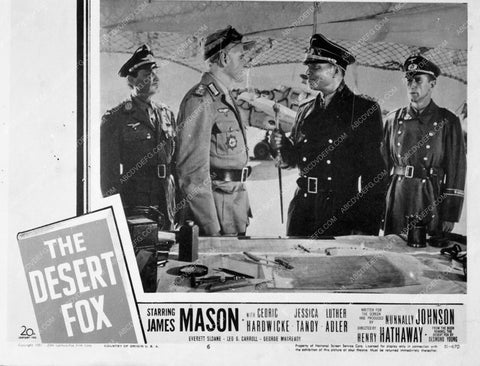 ad slick James Mason The Desert Fox 6028-36