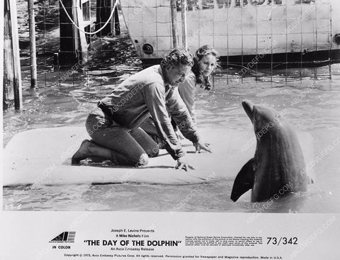 George C Scott Trish Van Devere film The Day of the Dolphin 6035-32