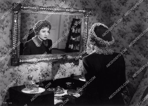 Claudette Colbert sitting at the mirror film Tomorrow Is Forever 6103-32