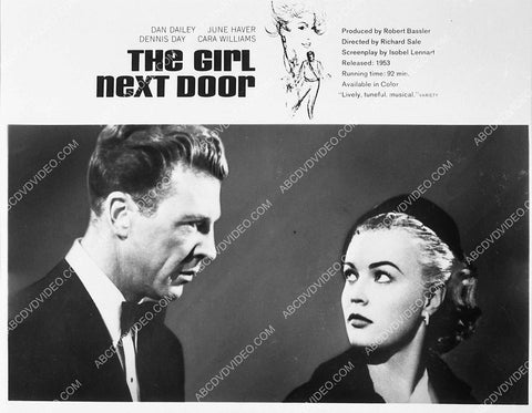 Dan Dailey June Haver film The Girl Next Door 6114-31