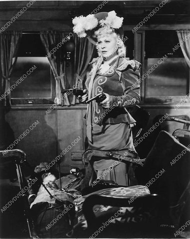 Mae West w her six shooters drawn film My Little Chickadee 6121-31