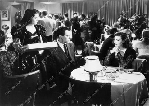 John Ireland Sheila Ryan in cigarette girl photo from film noir Railroaded 6141-17