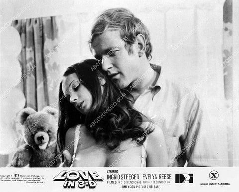 Ingrid Steeger Evelyn Reese 3D x rated film Love in 3-D 6170-02