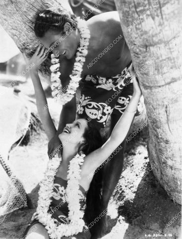 Jon Hall Dorothy Lamour film The Hurricane 6244-13