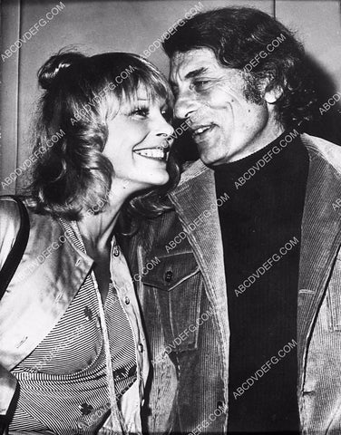 candid Elke Sommer and someone 6254-24