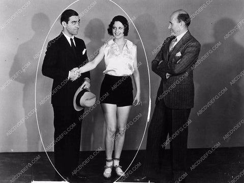 Eddie Cantor Samuel Goldwyn and some starlett 6269-32