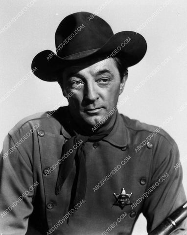 cool Robert Mitchum western portrait 6300-24