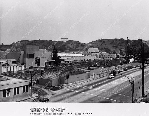 1963 historic Hollywood Los Angeles Universal Studios new phase construction 6315-14