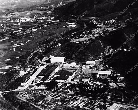 1936 historic Hollywood Los Angeles Universal Studios aerial shot 6315-15