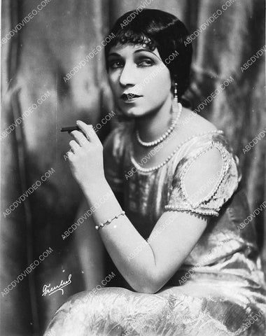 Ruth Royce and cigarette portrait 6397-27