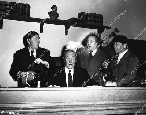 3 Stooges Moe Larry Shemp Vernon Dent short film Listen Judge 6482-28