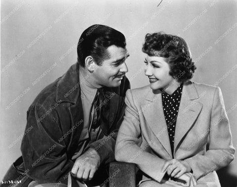 Clark Gable Claudette Colbert film Boom Town 6504-35
