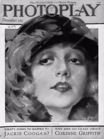 Constance Talmadge Photoplay magazine cover 6549-08