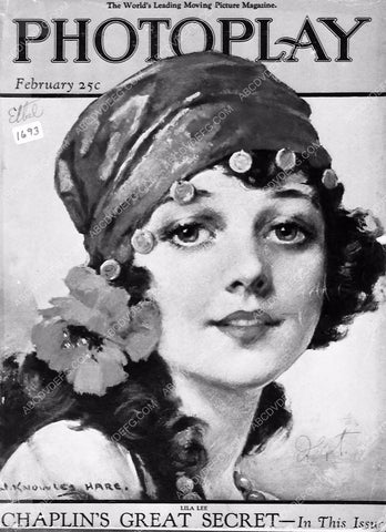 Lila Lee Photoplay magazine cover 6549-12