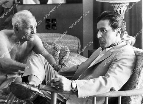 Lee Strasberg Al Paccino film The Godfather Pt II 6555-18