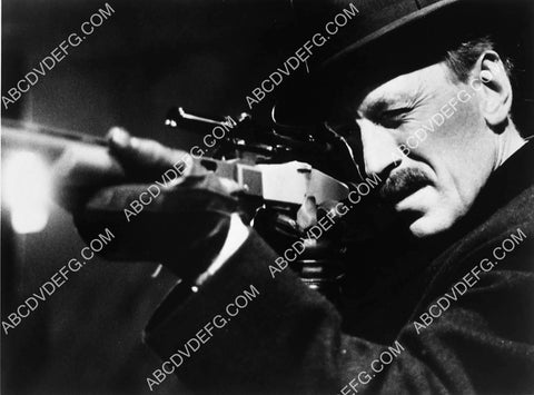 Max Von Sydow w his sniper rifle film The Brass Target 6697-32