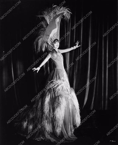 beautiful Irene Bordoni in elaborate showgirl outfit film Paris 6738-26