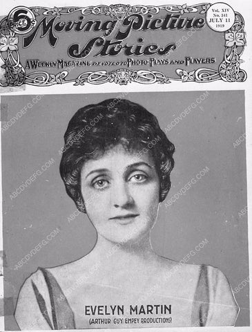 Evelyn Martin Moving Picture Stories magazine cover 6832-29
