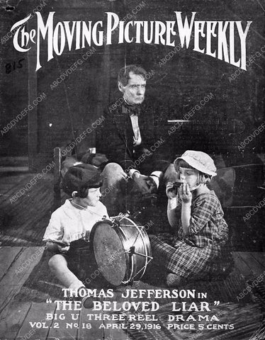 Thomas Jefferson Moving Picture Weekly magazine cover 6833-25